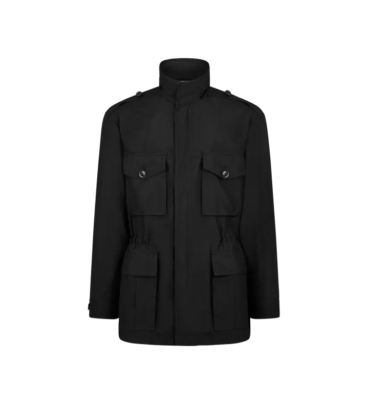 WASHED SILK POPLIN FIELD JACKET online